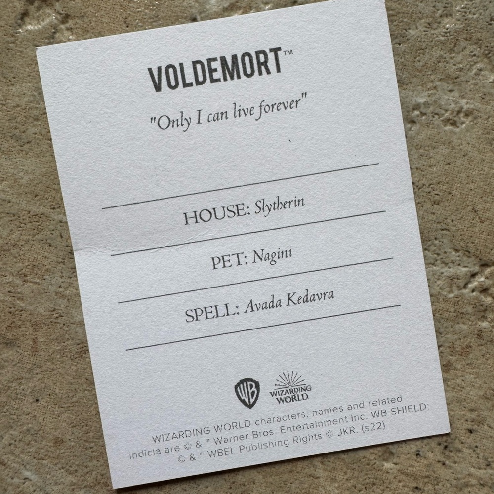 NIB & NWT: ALEX & ANI HARRY POTTER Voldemort's Wand Charm Expandable Bracelet - Picture 3 of 6